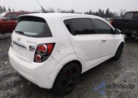 2013 Chevrolet Sonic Ltz Auto from USA, damaged, VIN 1G1JE6SB1D4105757